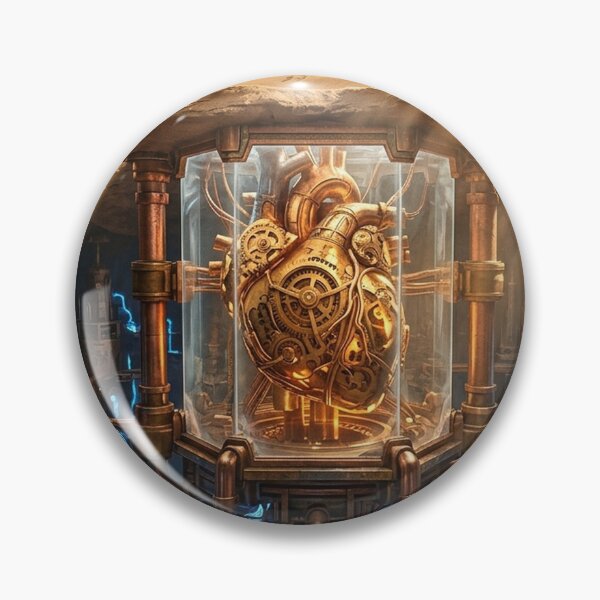 Item preview, Heart of the Machine — Steampunk City Beneath the Sands designed and sold by RoyArt0.