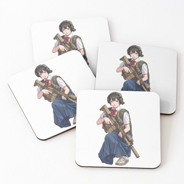 Item preview, Tactical School Girl - Anime Special Ops designed and sold by RAWLIFEGRAPHIC.
