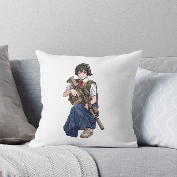 Item preview, Tactical School Girl - Anime Special Ops designed and sold by RAWLIFEGRAPHIC.