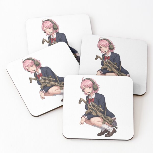 Item preview, Tactical School Girl - Anime Special Ops designed and sold by RAWLIFEGRAPHIC.