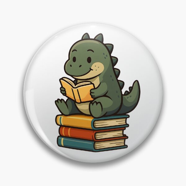 Item preview, Cute T-Rex Dinosaur Reading Books designed and sold by Photo-Sphere101.