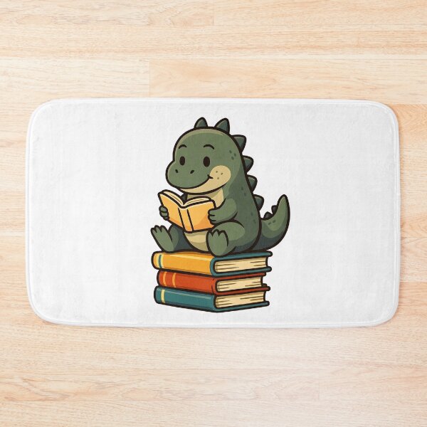 Item preview, Cute T-Rex Dinosaur Reading Books designed and sold by Photo-Sphere101.