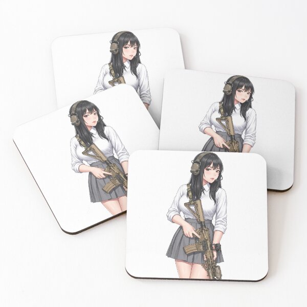 Item preview, Tactical School Girl - Anime Special Ops designed and sold by RAWLIFEGRAPHIC.
