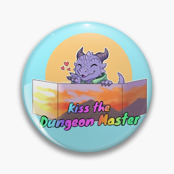 Item preview, Kiss the Dungeon Master - D&D  designed and sold by Julieel.exe.