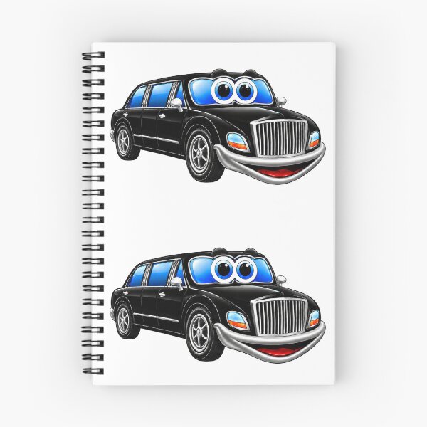 Item preview, Black Cartoon Limousine designed and sold by Scott Hayes.