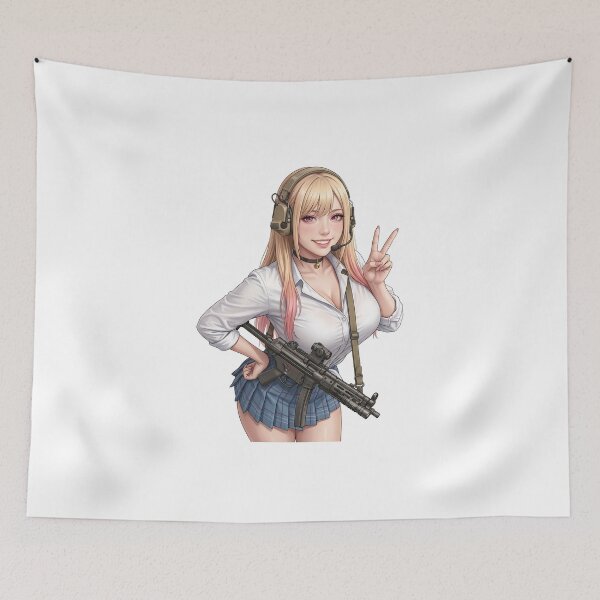 Item preview, Tactical School Girl - Anime Special Ops designed and sold by RAWLIFEGRAPHIC.
