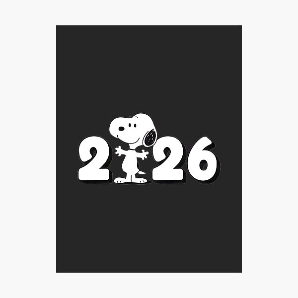 Item preview, Happy New Year Snoopy ⭐⭐⭐⭐⭐ designed and sold by cheterilu.