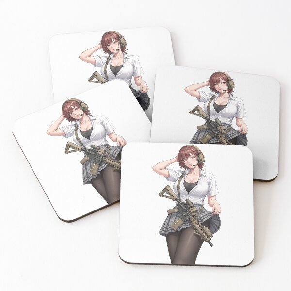 Item preview, Tactical School Girl - Anime Special Ops designed and sold by RAWLIFEGRAPHIC.