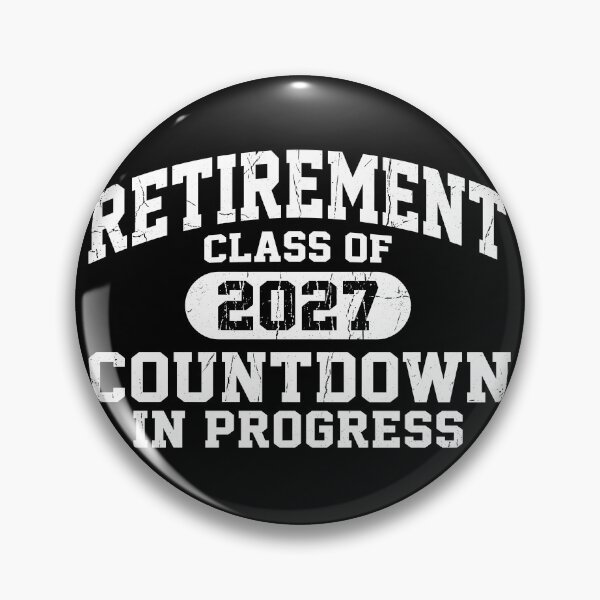 Item preview, Retirement Class Of 2027 Countdown In Progress Future Retiree Gift designed and sold by Doodleoub.