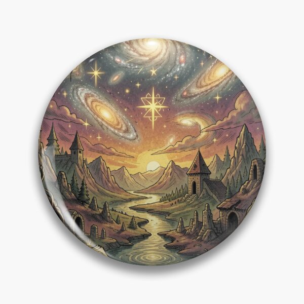 Item preview, Psychedelic Fantasy Journey – Cosmic Light & Mystic Symbols designed and sold by FotoworldEdel.