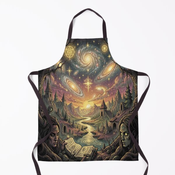Item preview, Psychedelic Fantasy Journey – Cosmic Light & Mystic Symbols designed and sold by FotoworldEdel.