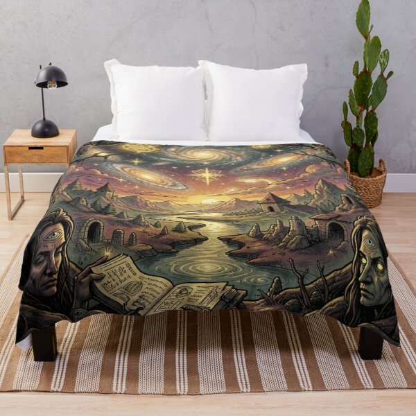 Item preview, Psychedelic Fantasy Journey – Cosmic Light & Mystic Symbols designed and sold by FotoworldEdel.