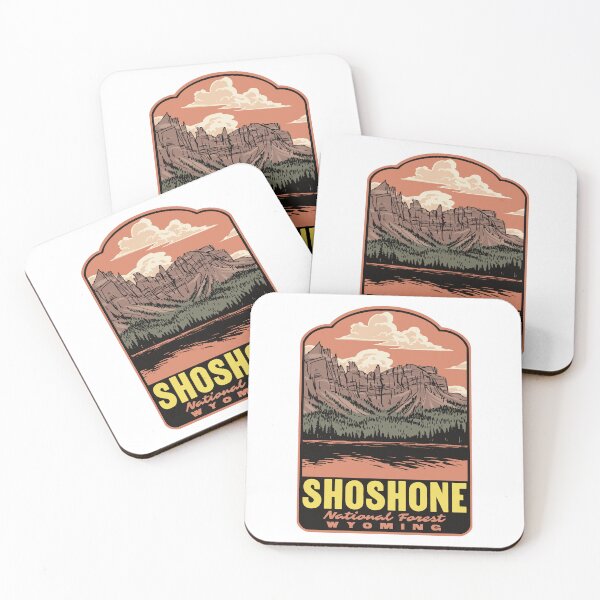 Item preview, Brooks Lake Pinnacle Buttes Shoshone National Forest Art designed and sold by HalpinDesign.