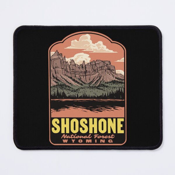 Item preview, Brooks Lake Pinnacle Buttes Shoshone National Forest Art designed and sold by HalpinDesign.