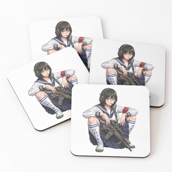 Item preview, Tactical School Girl - Anime Special Ops designed and sold by RAWLIFEGRAPHIC.