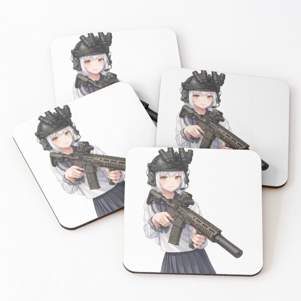 Item preview, Tactical School Girl - Anime Special Ops designed and sold by RAWLIFEGRAPHIC.