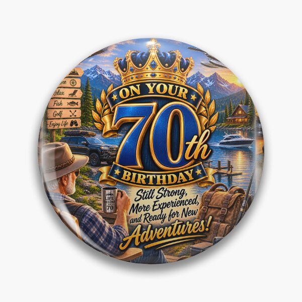 Item preview, 70th Birthday – Still Strong, Experienced and Ready for New Adventures designed and sold by Clothes With Smiling Animals Walt Gral.