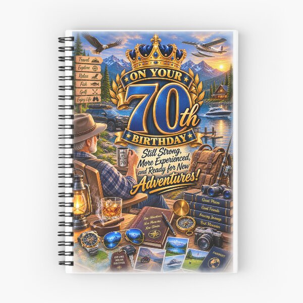 Item preview, 70th Birthday – Still Strong, Experienced and Ready for New Adventures designed and sold by Clothes With Smiling Animals Walt Gral.