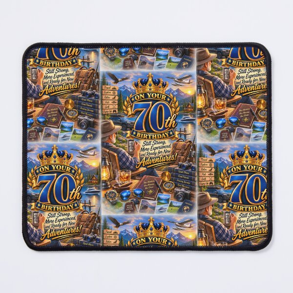 Item preview, 70th Birthday – Still Strong, Experienced and Ready for New Adventures designed and sold by Clothes With Smiling Animals Walt Gral.