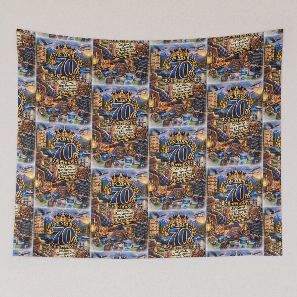 Item preview, 70th Birthday – Still Strong, Experienced and Ready for New Adventures designed and sold by Clothes With Smiling Animals Walt Gral.