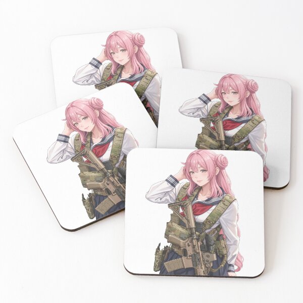 Item preview, Tactical School Girl - Anime Special Ops designed and sold by RAWLIFEGRAPHIC.