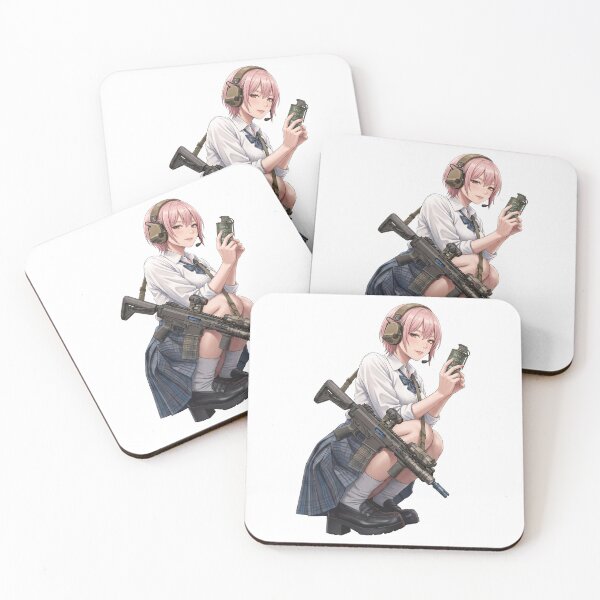 Item preview, Tactical School Girl - Anime Special Ops designed and sold by RAWLIFEGRAPHIC.