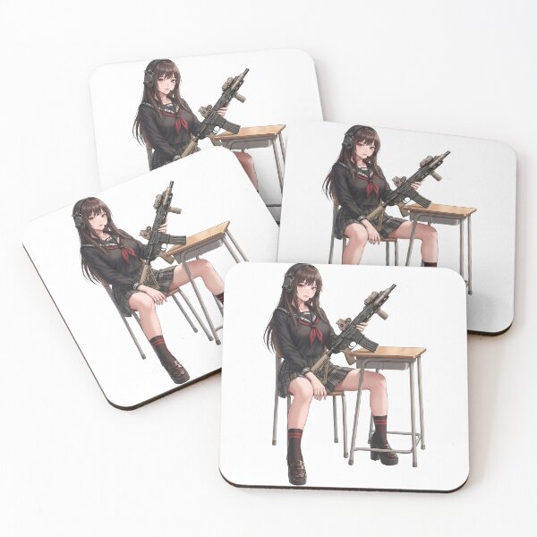 Item preview, Tactical School Girl - Anime Special Ops designed and sold by RAWLIFEGRAPHIC.