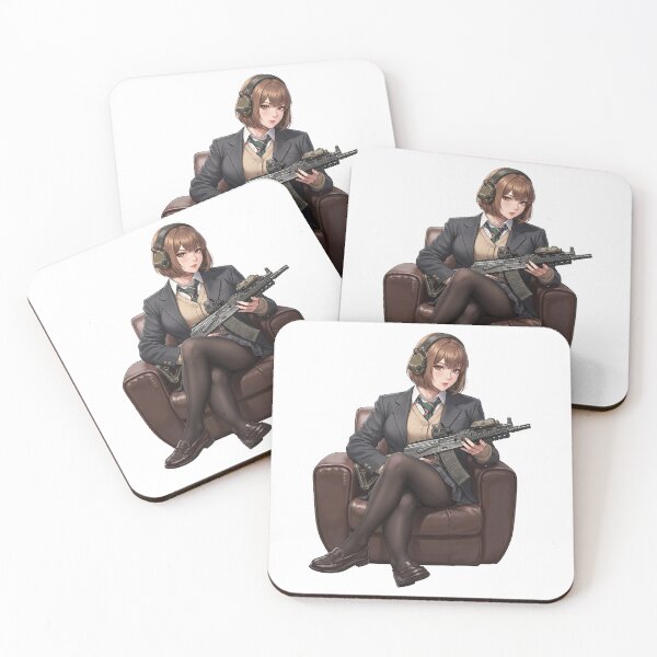 Item preview, Tactical School Girl - Anime Special Ops designed and sold by RAWLIFEGRAPHIC.