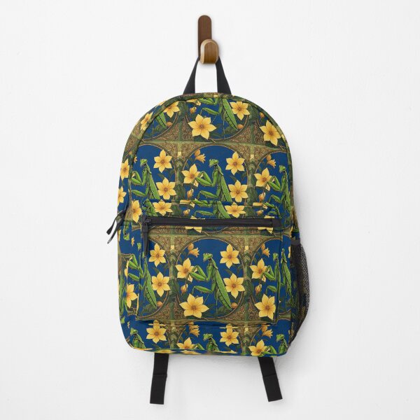 Item preview, Mantid Insect And Yellow Jasmine Flowers designed and sold by taiche.