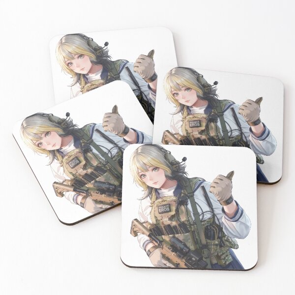Item preview, Tactical School Girl - Anime Special Ops designed and sold by RAWLIFEGRAPHIC.