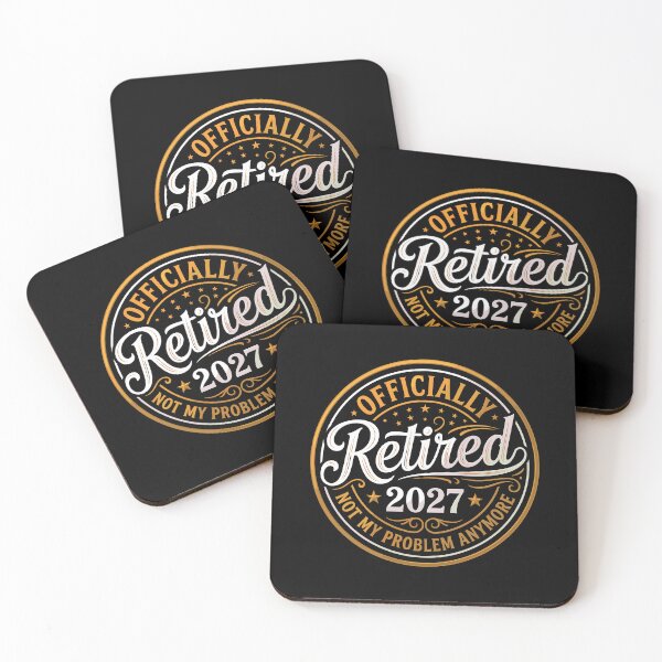 Item preview, Officially Retired 2027 Not My Problem Anymore Retirement Gift Retiree Celebration designed and sold by Doodleoub.