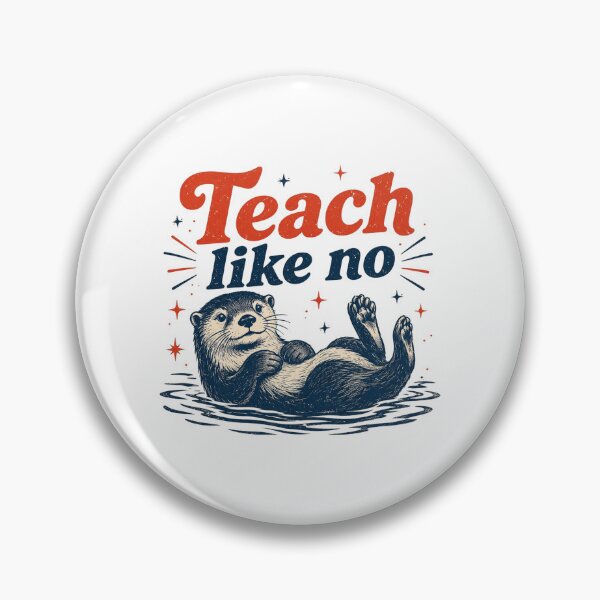 Item preview, Teacher Otter, Funny Teacher, Sea Otter Lover Teacher Gift, Retro Back To School Teacher School designed and sold by Quiajia.