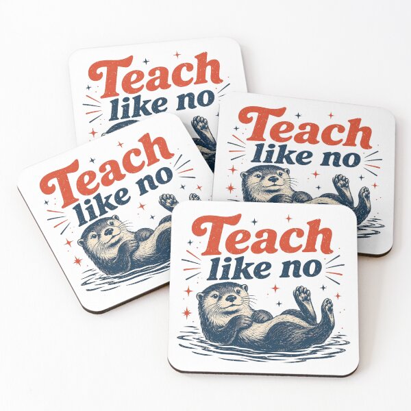 Item preview, Teacher Otter, Funny Teacher, Sea Otter Lover Teacher Gift, Retro Back To School Teacher School designed and sold by Quiajia.