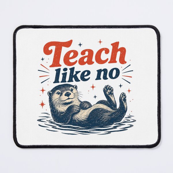 Item preview, Teacher Otter, Funny Teacher, Sea Otter Lover Teacher Gift, Retro Back To School Teacher School designed and sold by Quiajia.