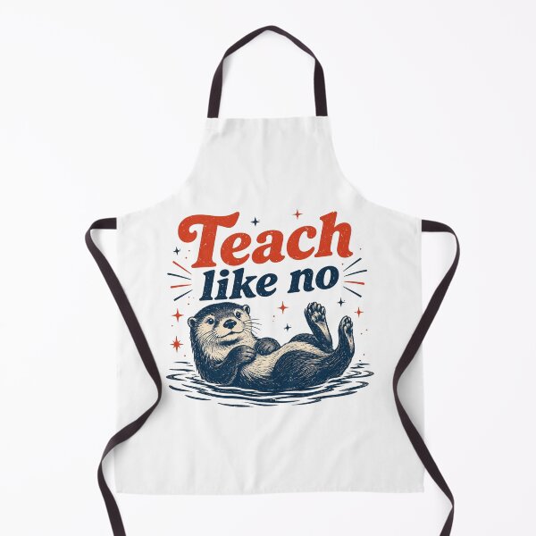 Item preview, Teacher Otter, Funny Teacher, Sea Otter Lover Teacher Gift, Retro Back To School Teacher School designed and sold by Quiajia.
