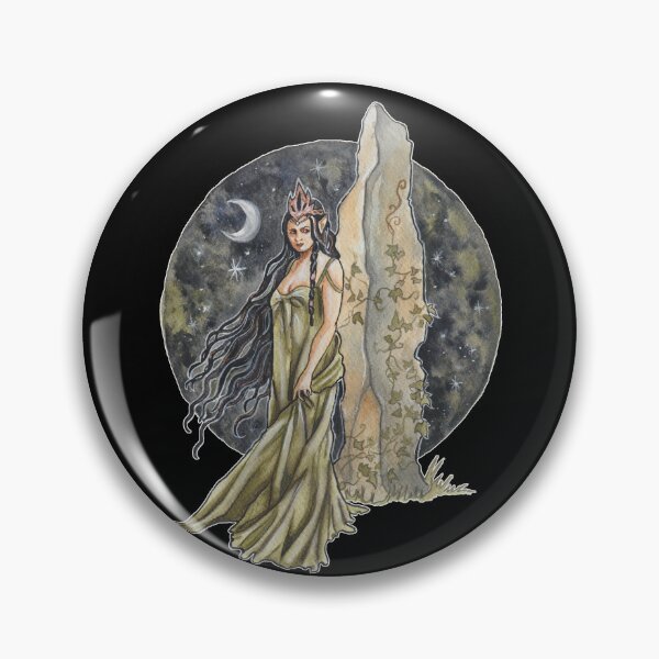 Item preview, Queen Mab Irish Folklore Elf Goddess designed and sold by esmavart.