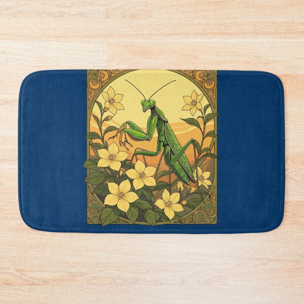 Item preview, Stagmomantis And Yellow Jasmine Flowers designed and sold by taiche.