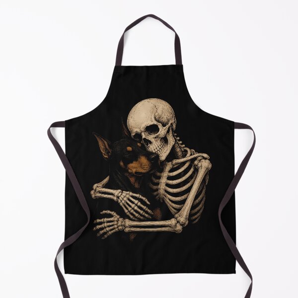Item preview, Skeleton embracing a dog design for pet lovers halloween designed and sold by rafaeltto.