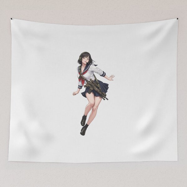 Item preview, Tactical School Girl - Anime Special Ops designed and sold by RAWLIFEGRAPHIC.