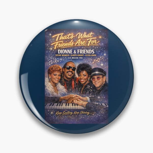 Item preview, That's What Friends Are For Song Poster designed and sold by Halifaxartguy.
