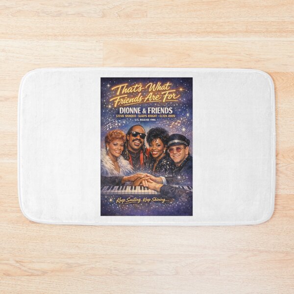 Item preview, That's What Friends Are For Song Poster designed and sold by Halifaxartguy.