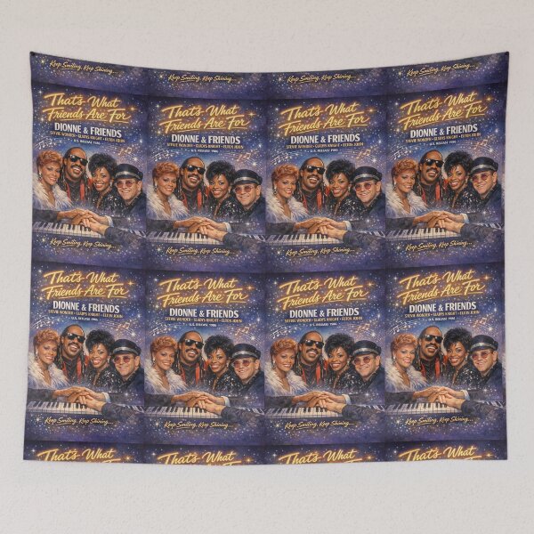 Item preview, That's What Friends Are For Song Poster designed and sold by Halifaxartguy.