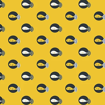 Artwork thumbnail, Bubble Fish by MYpatternlab