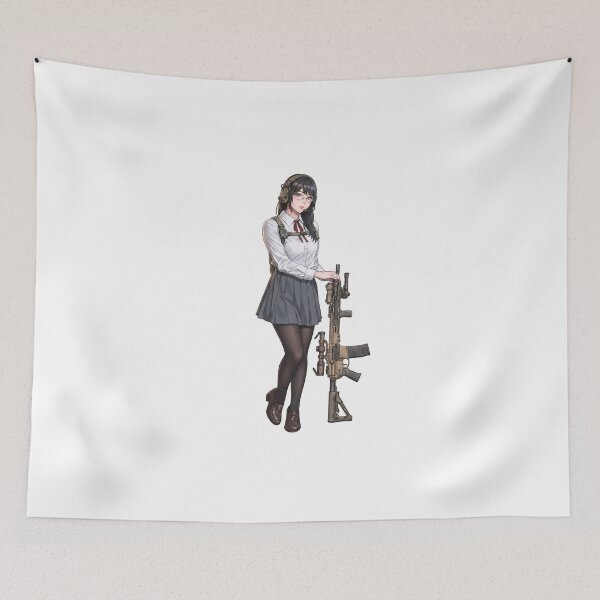 Item preview, Tactical School Girl - Anime Special Ops designed and sold by RAWLIFEGRAPHIC.