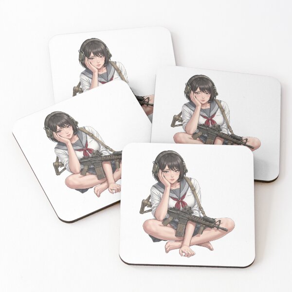 Item preview, Tactical School Girl - Anime Special Ops designed and sold by RAWLIFEGRAPHIC.
