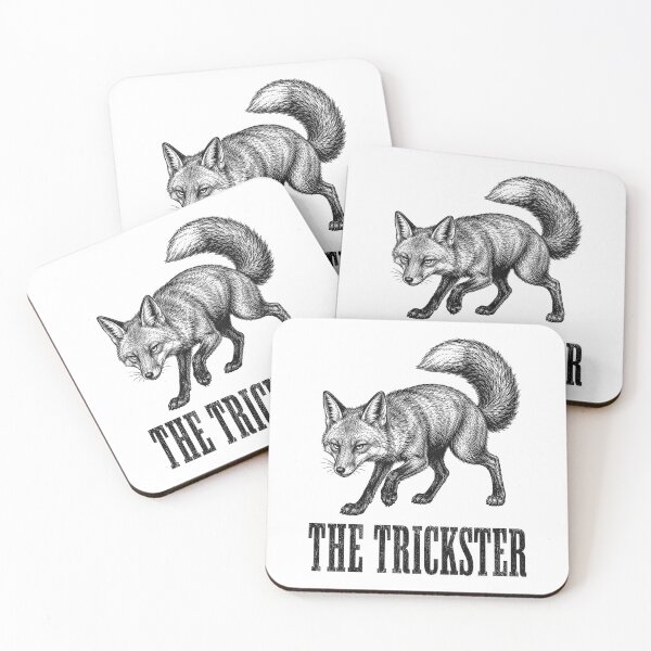 Item preview, The Trickster – Vintage Fox Engraving designed and sold by MotionBanana Art.
