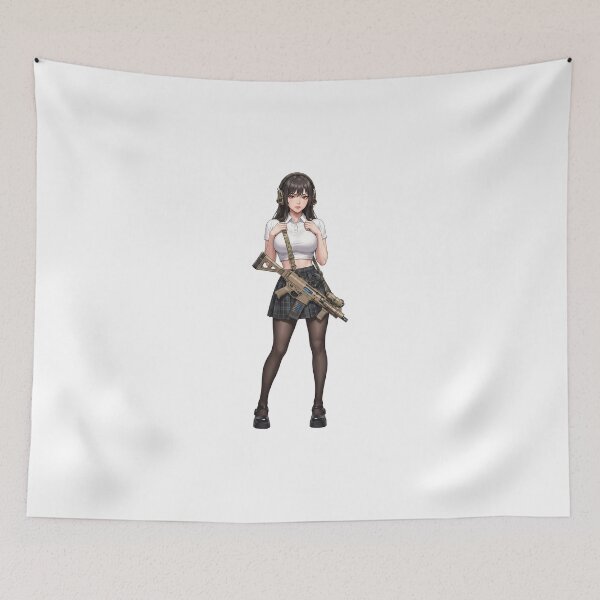 Item preview, Tactical School Girl - Anime Special Ops designed and sold by RAWLIFEGRAPHIC.