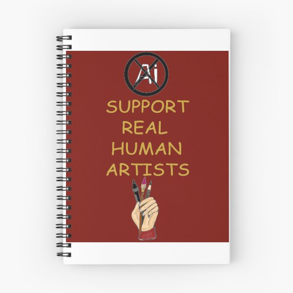 Item preview, Support Real Human Artists designed and sold by illustratively J. artworks.