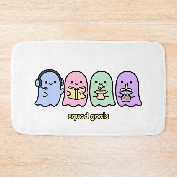Item preview, Cute Ghost Squad Goals - Kawaii Ghosts With Hobbies - Cozy Gamer Friends designed and sold by Petringo.