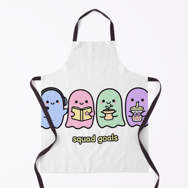 Item preview, Cute Ghost Squad Goals - Kawaii Ghosts With Hobbies - Cozy Gamer Friends designed and sold by Petringo.